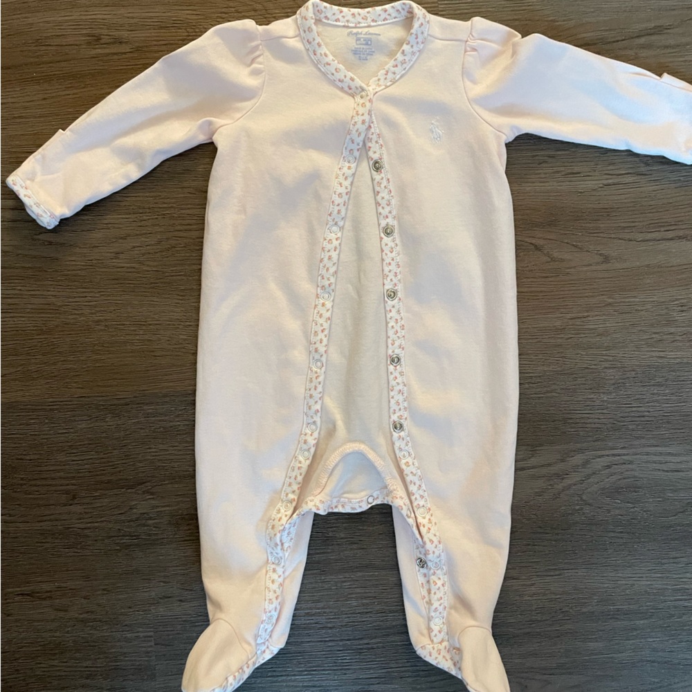 Ralph Lauren footie pajamas